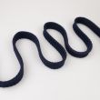 Cotton cord flat 20 mm / Blue 330