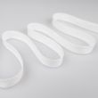 Herringbone twill tape trim 10 mm CO/PES / 101 White