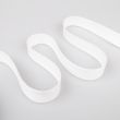 Herringbone twill tape trim 15 mm CO/PES / 101 White