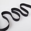 Herringbone twill tape trim 15 mm CO/PES / 332 Black
