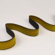 Elastic lurex 20 mm / black-gold