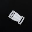 Plastic snap buckle 25 mm / 000 Transparent