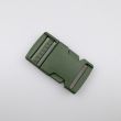 Plastic snap buckle 25 mm / 327 Green