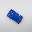 Plastic snap buckle 25 mm / 340 Blue