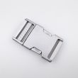 Plastic snap buckle 30 mm / 310 Silver