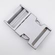 Plastic snap buckle 40 mm / 310 Silver