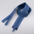 5 mm Zipper S5, 2 sliders 60 cm / 218 Blue