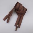 5 mm Zipper S5, 2 sliders 65 cm / 300 Brown