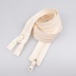 5 mm Zipper S5, 2 sliders 85 cm / 103 Natural