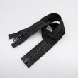8 mm Zipper T8 open-ended 60 cm / 332 Black