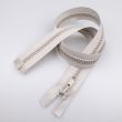 8 mm Zipper T8 open-ended 75 cm / 310 Grey