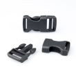 Plastic snap buckle 20 mm / Black
