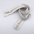 8 mm Zipper T8 2 sliders 70cm / 310 Grey