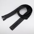 8 mm Zipper T8 2 sliders 150cm / 332 Black