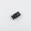 One-hole little toggle stopper / black 332