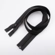 7 mm open-ended zipper S7 100 cm / 332 Black