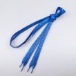 Boot Lace lurex 8 mm 110 cm / Blue 223