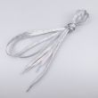 Boot Lace lurex 8 mm 110 cm / Silver S
