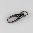Carabiner 10x38 mm / nickel black