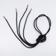 Boot Lace PV 3 mm 120 cm / Black 332