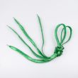 Boot Lace lurex 8  mm 110  cm / Green 269