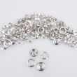 Round popper 9,5 mm (4 parts) / nickel
