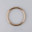 Metal ring 40 mm / gold