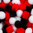 Acrylic pom-poms set / 12 mm Assorted