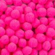 Acrylic pom-poms set 12 mm / Bright pink