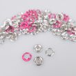 Round popper 9,5 mm (4 parts) / Pink 144