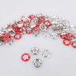 Round popper 9,5 mm (4 parts) / Red 148