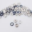 Round popper 9,5 mm (4 parts) / Blue 330