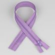3 mm zip 40 cm / Dull purple 167