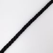 Crepe Cord PV 6 mm / Black 332