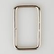 Metal ring Square 3/30 mm / Nickel