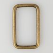 Metal ring Square 3/30 mm Oxid