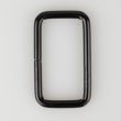Metal ring Square 3/30 mm / Oxid black