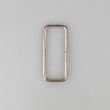 Metal ring Square 3/40 mm / Nickel