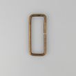 Metal ring Square 3/40 mm / Oxid