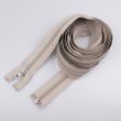 7 mm Zipper S7 open ended 200 cm / 310 Grey