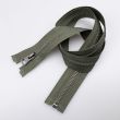 Metallic Zipper M5 open-ended 75 cm / 327 Khaki- Oxide