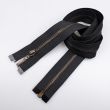 Metallic Zipper M5 open-ended 80 cm / Black-Oxide