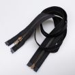 Metallic Zipper M5 open-ended 85 cm / Black- Oxide