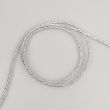 Metallic cord, 3 mm / silver
