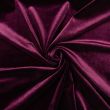 Stretch velour / Wine Red