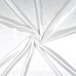 Plain satin Silky / White