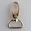 Carbiner 20x44 mm / gold