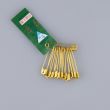 safety pin 20mm 12 pcs / gold