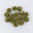 Velvet pearls 12 mm / 14 pc / Green 264