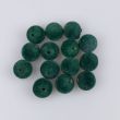 Velvet pearls 12 mm / 14 pc / Green 272